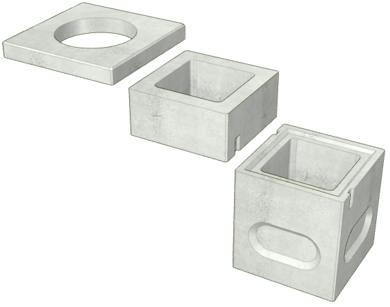 インバート桝(SC1･SC2･SC3)