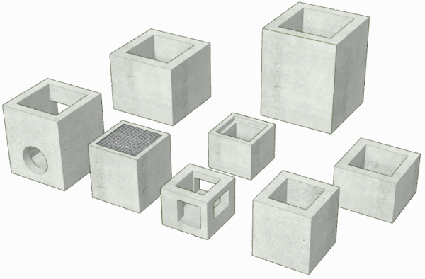 プレキャスト集水桝