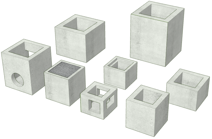 プレキャスト集水桝