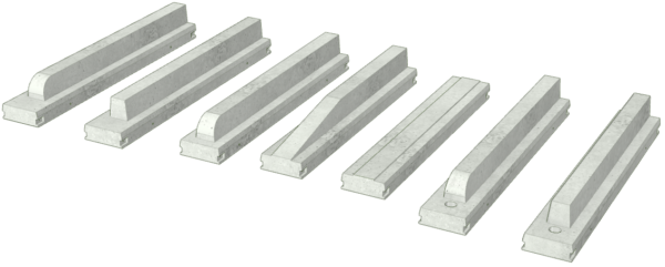 エプロン一体型ブロック